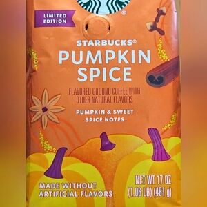 Oops! Drank It!!  17oz. Starbucks Limited Edition Pumpkin Spice Ground Coffee